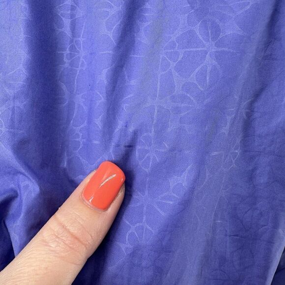 Columbia Auroras Wake Rain Jacket Windbreaker Purple Size L Cinch Waist Hooded - Picture 14 of 16